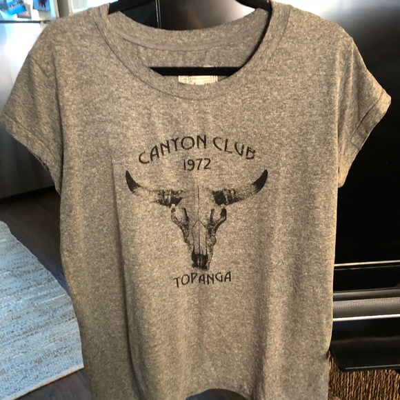 NWOT Current Elliott Melange Jersey T-Shirt - Picture 1 of 6